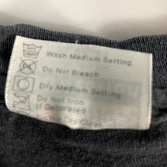 Vintage 1984 The Three Stooges Shirt Mens Medium Grey Graphic Print Short Sleeve - Picture 7 of 12